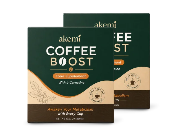2x Boxes of Akemi Coffee Boost